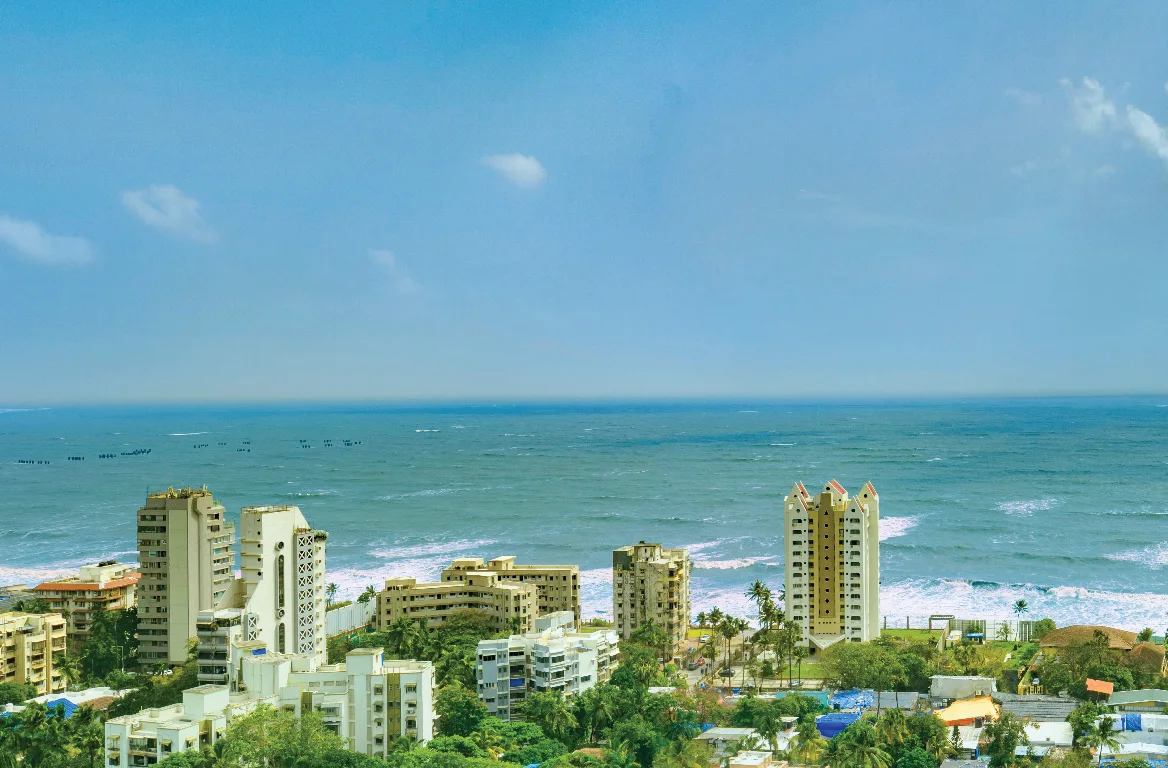 Arabian Sea view from Godrej Skyshore